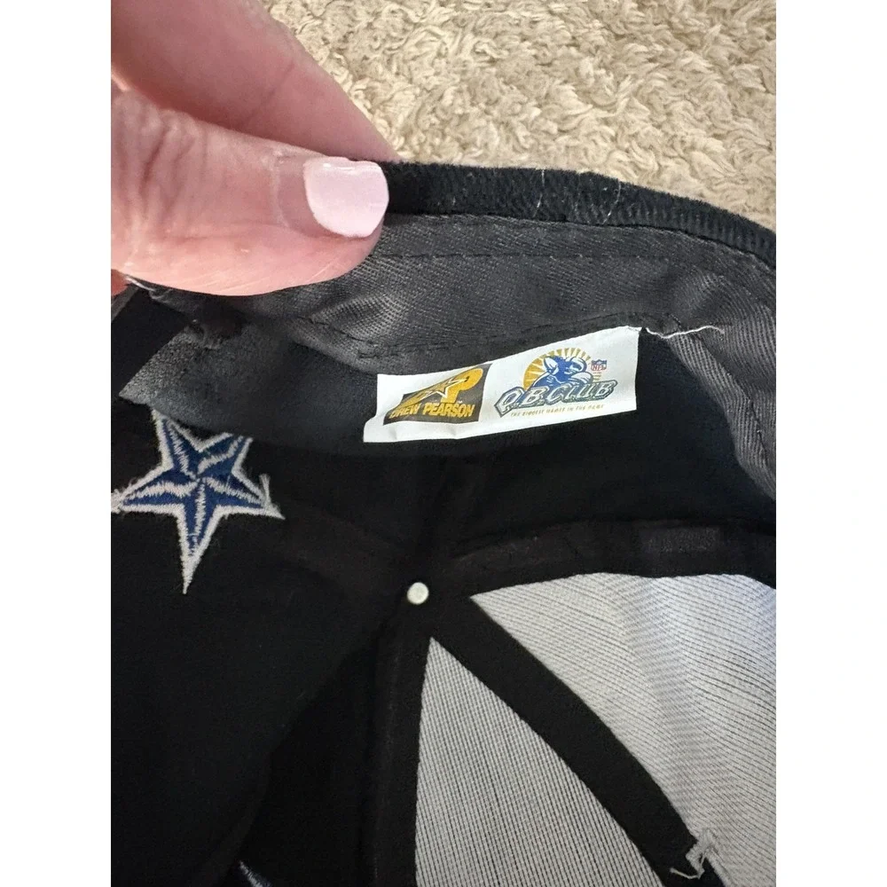 Drew Pearson TROY AIKMAN No. 8 DALLAS COWBOYS (Adjustable Snap Back) Cap Nwot